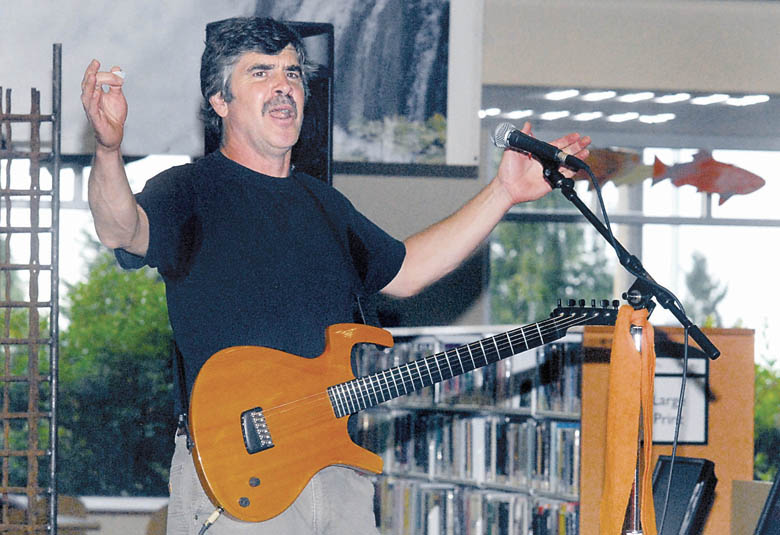 Dana Lyons will perform Friday night at the Elwha Heritage Center at First and Peabody streets in Port Angeles as part of Olympic Climate Action's “Our Oceans in a Changing Climate.” Keith Thorpe/Peninsula Daily News