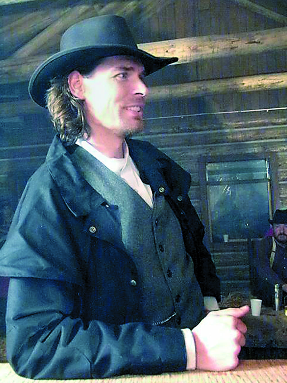 Port Angeles native Tommy Ruddell is shown in his frontier role for "The Olympians: The Series."