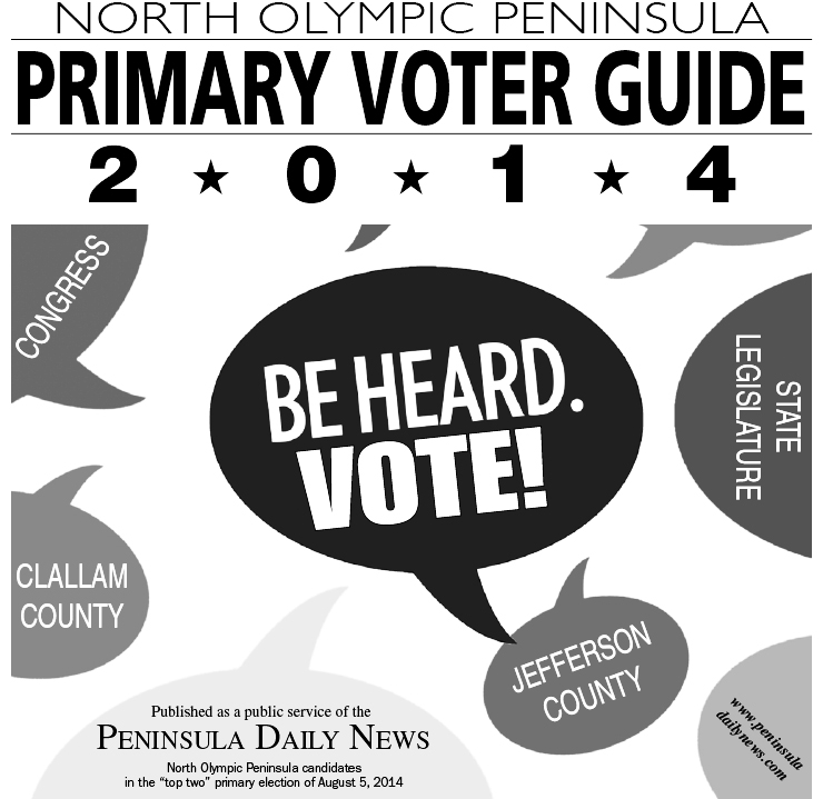 UPCOMING:  North Olympic Peninsula Voter Guide for the Aug. 5 primary election