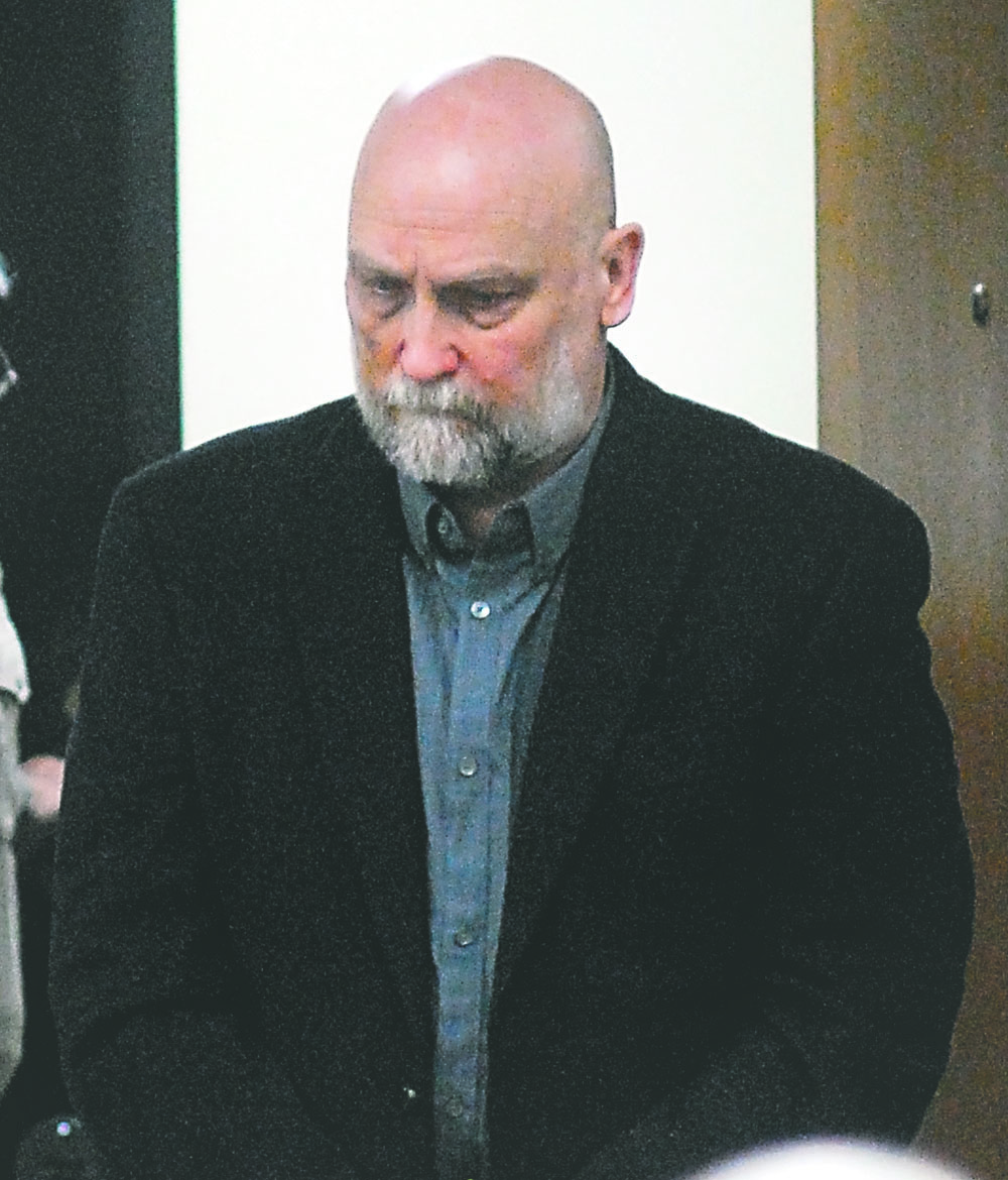 Darold Stenson at a court hearing earlier this summer. Keith Thorpe/Peninsula Daily News