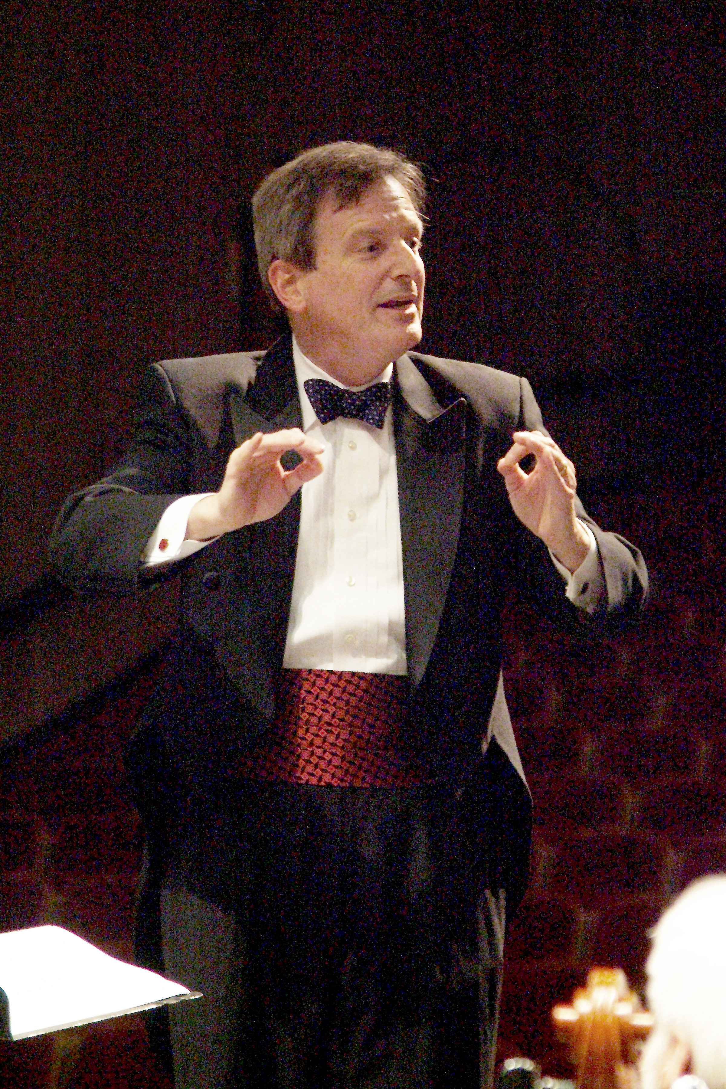 Adam Stern conducts the Port Angeles Symphony in this 2012 photo.