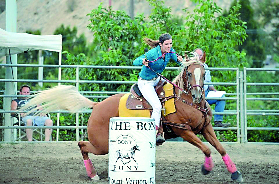 Sequim's Clara Duncan and her horse