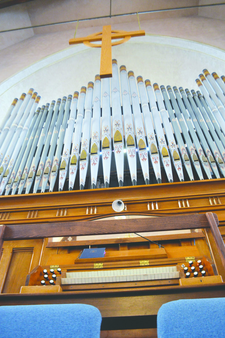 A special concert to celebrate the 125th anniversary of the organ at First Presbyterian Church in Port Townsend is tonight. Joe Smillie/Peninsula Daily News