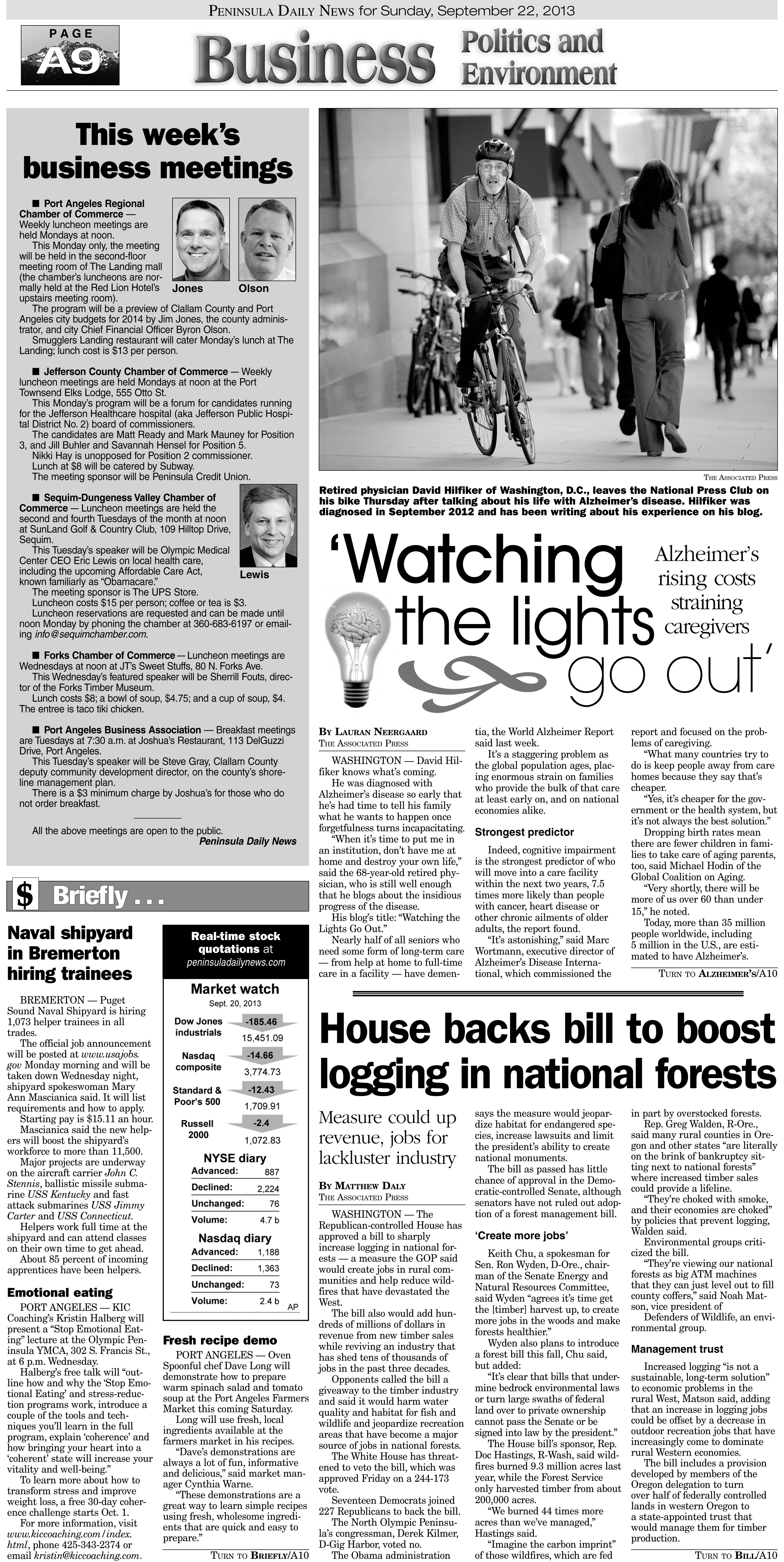 From Sunday's Peninsula Daily News (Click on image to enlarge)