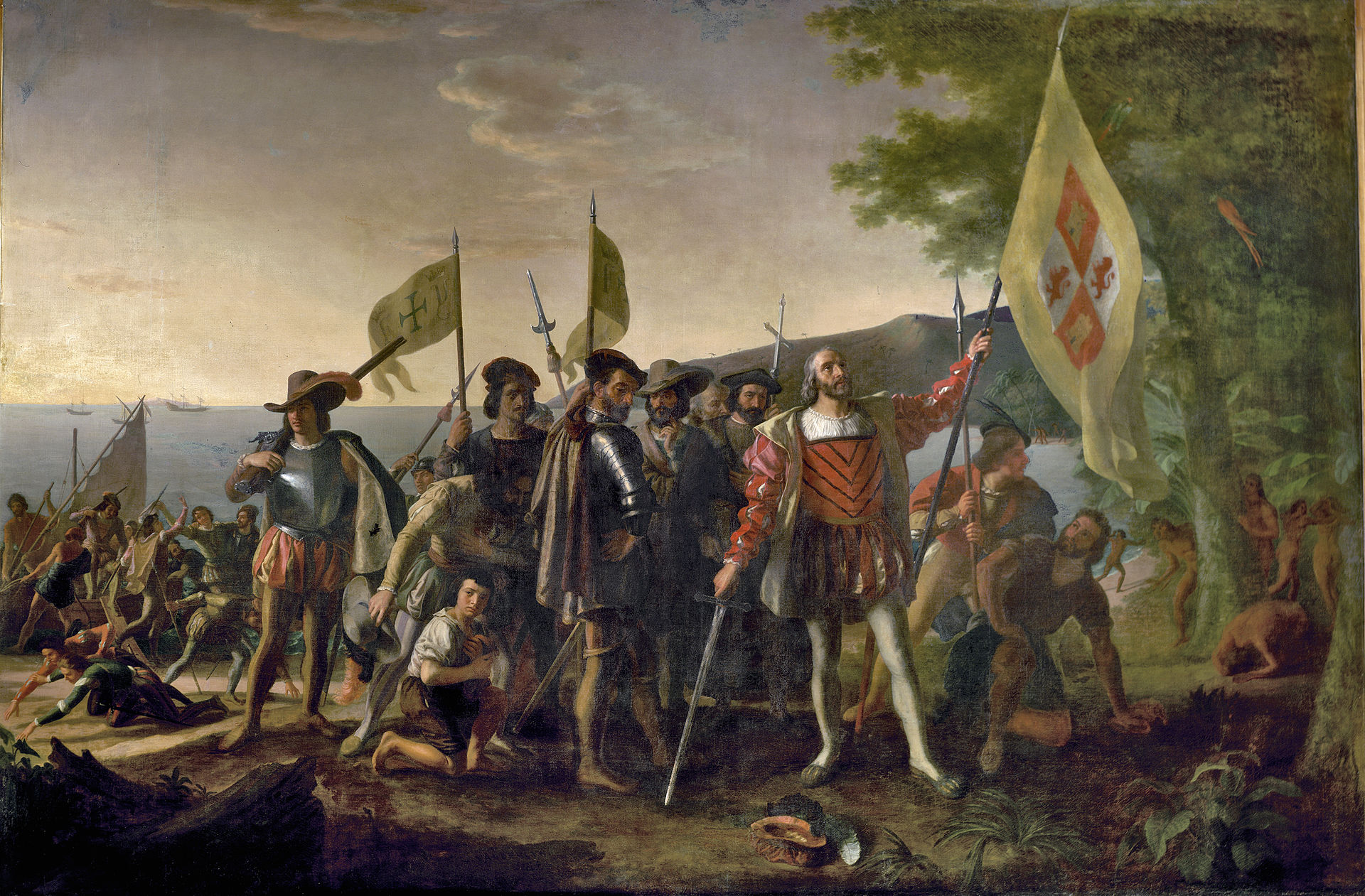 12 October 1492 – Christopher Columbus discovers The Americas for Spain