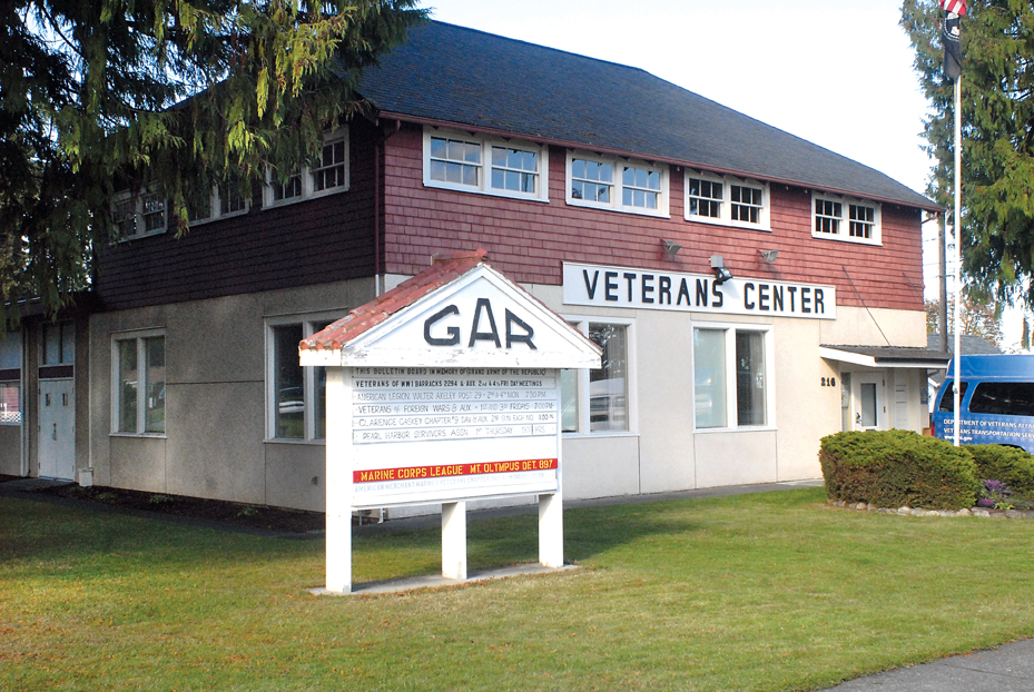 The Clallam County Veterans Center in Port Angeles is scheduled to undergo interior renovation this winter after the county approved a call for bids for the project. Keith Thorpe/Peninsula Daily News