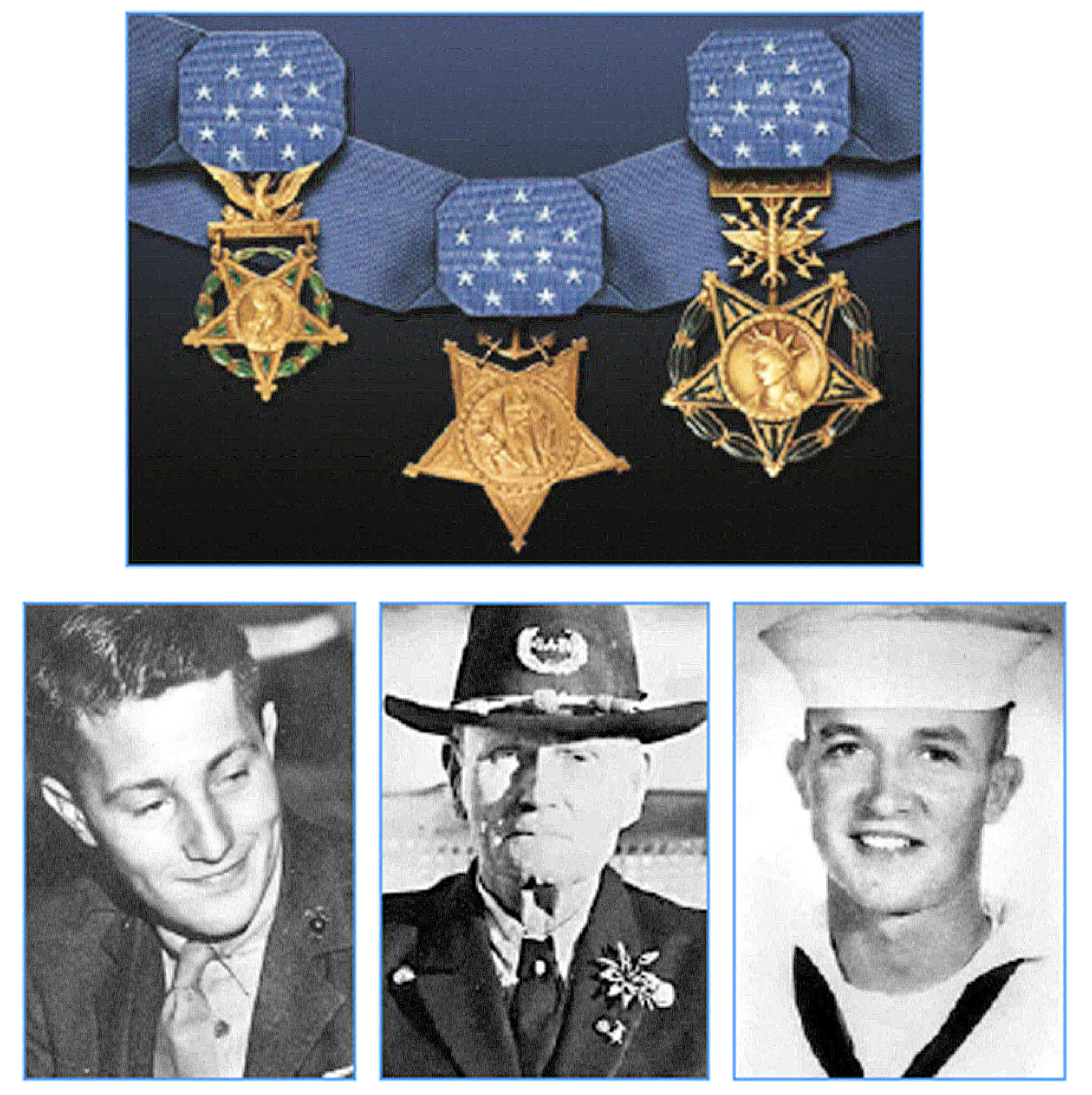 The North Olympic Peninsula Medal of Honor recipients are