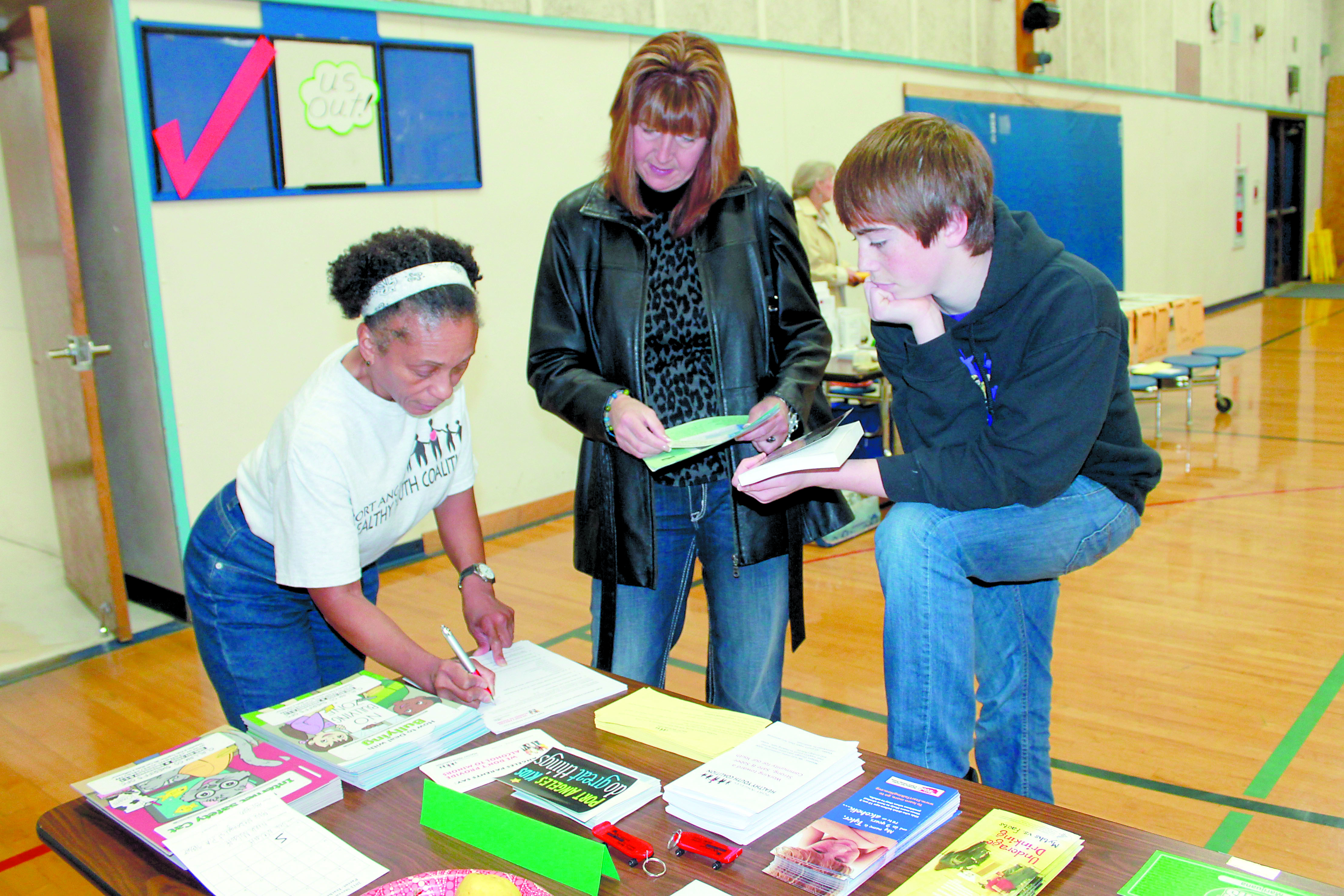Stevens Middle School eighth-grader Noah McGoff