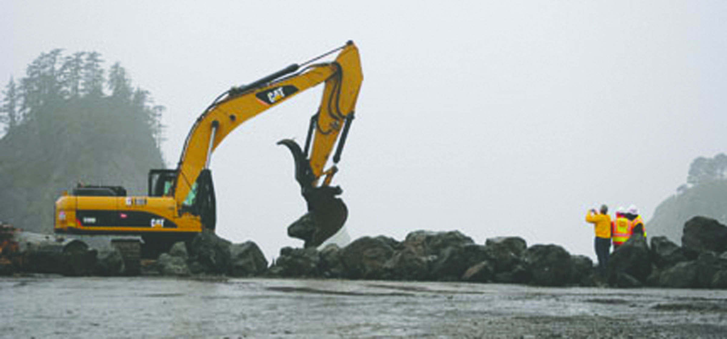 In this photo taken by the Quileute tribe