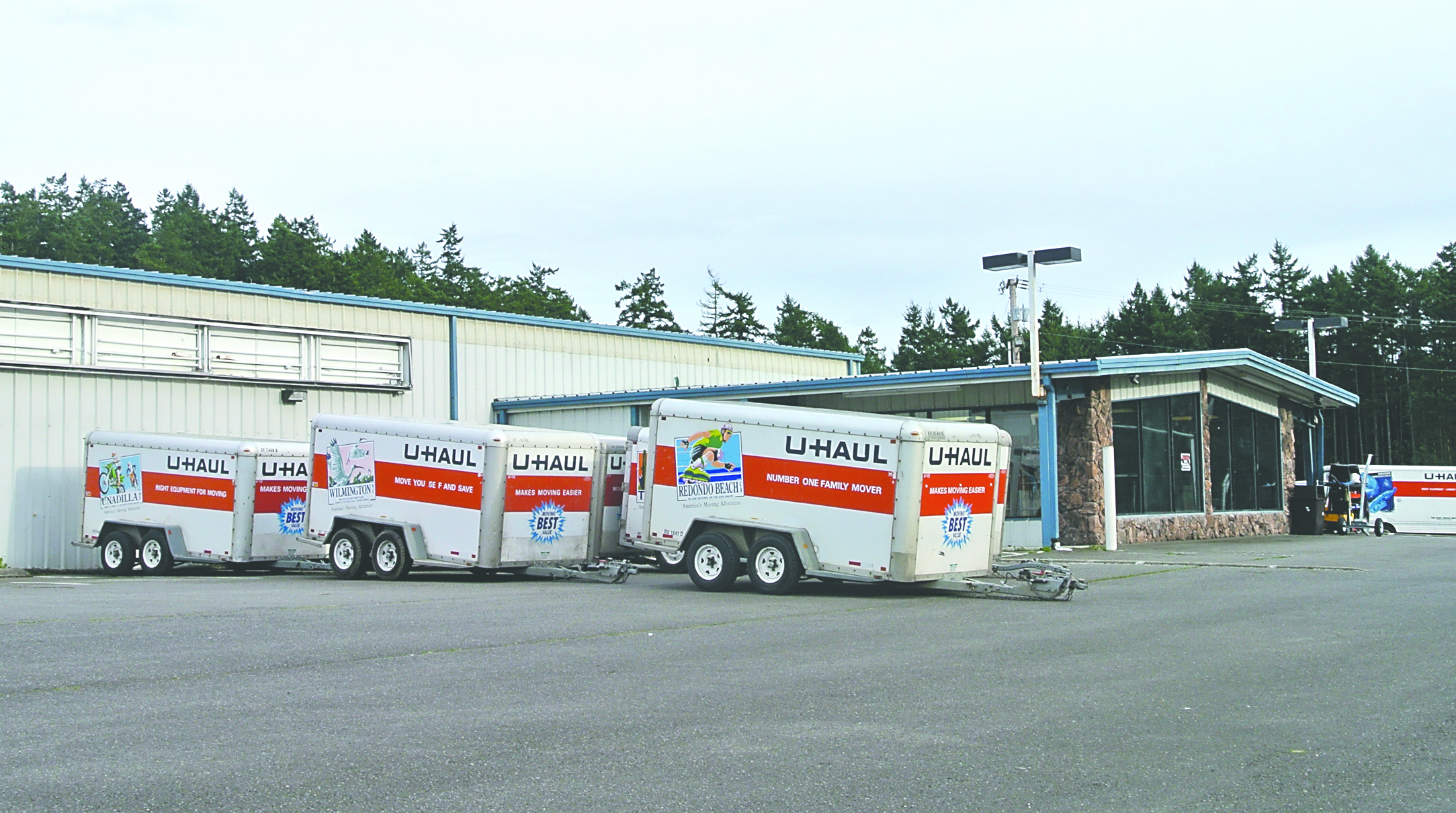 The new U-Haul facility south of Port Townsend is scheduled to open soon