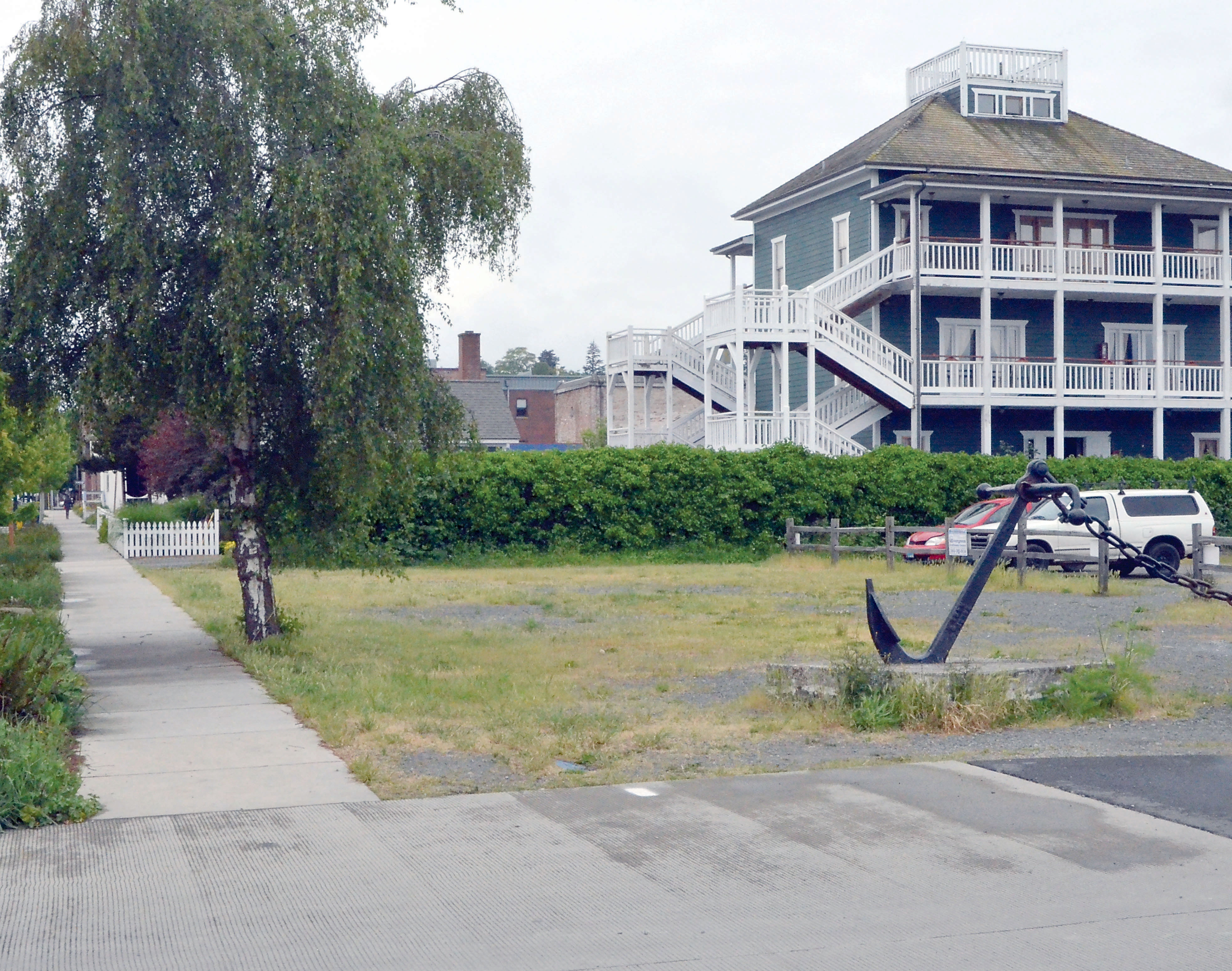 The site of the former Landfall Restaurant in Port Townsend