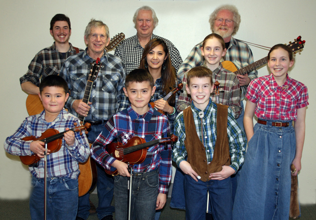 The Young Fiddlers band will give a free concert at the Sequim Library this Friday. The group is