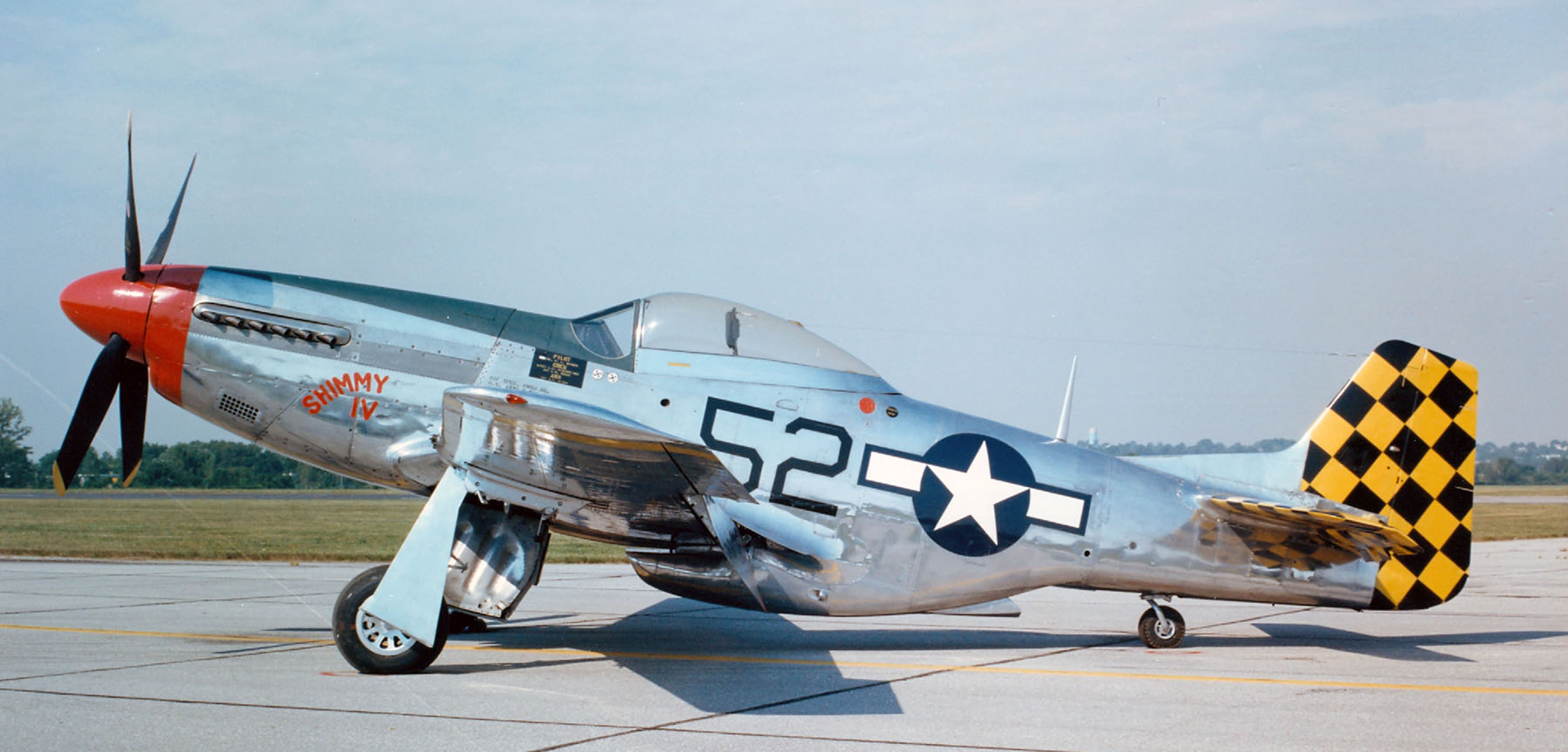A North American P-51D Mustang at the National Museum of the United States Air Force in Dayton