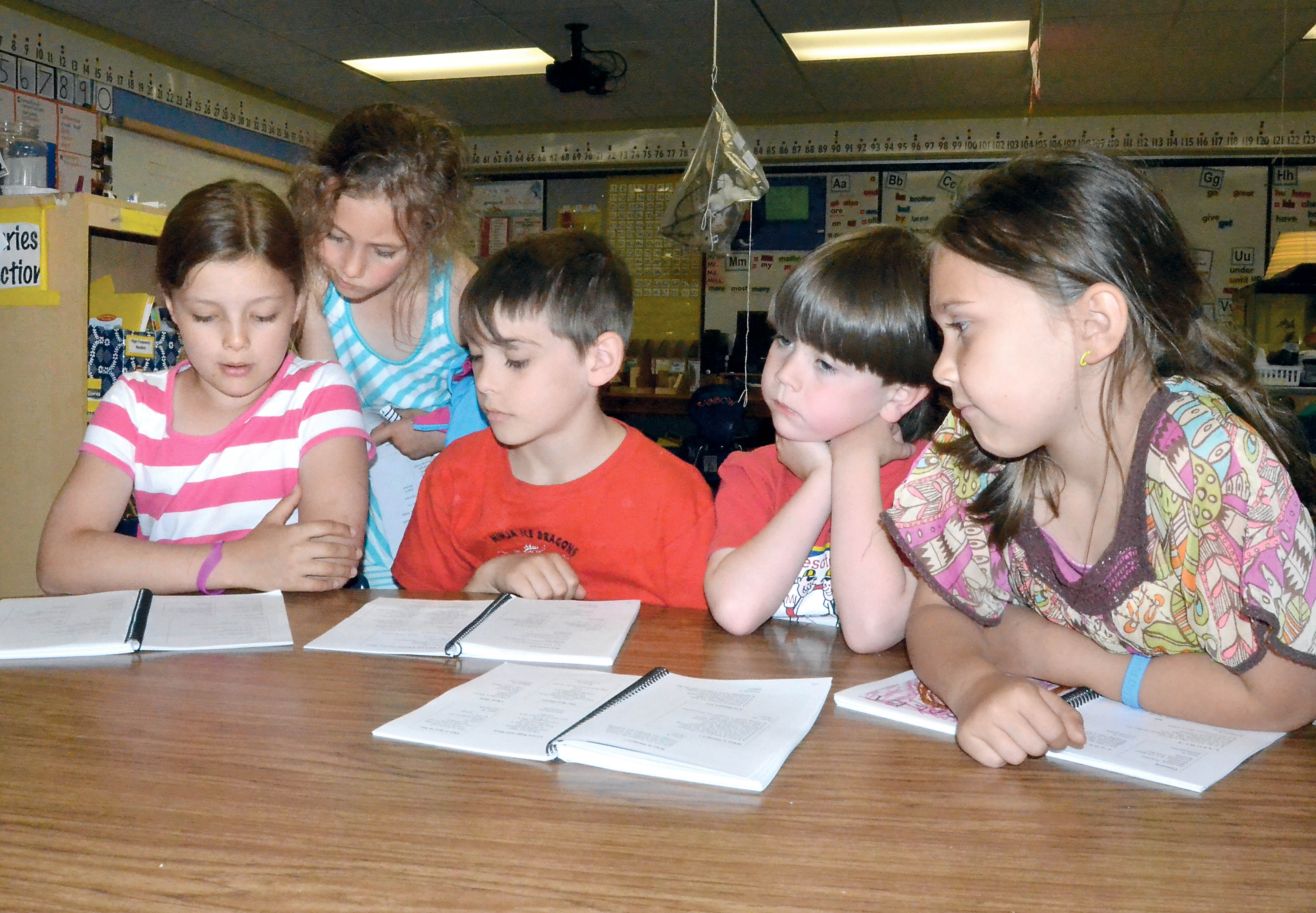 With the publication of the fifth annual Grant Street Elementary School poetry book