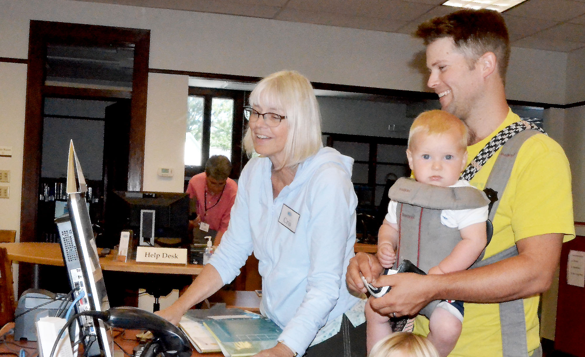 Librarian Cris Wilson