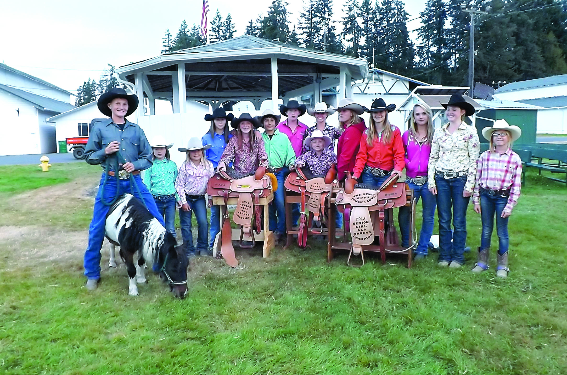 The Peninsula Junior Rodeo team raked in the points at last weekend's rodeo