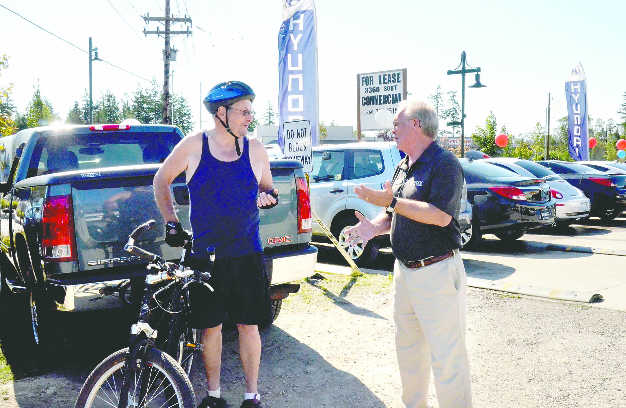 Ruddell's temporary Port Townsend car dealership to donate portion of