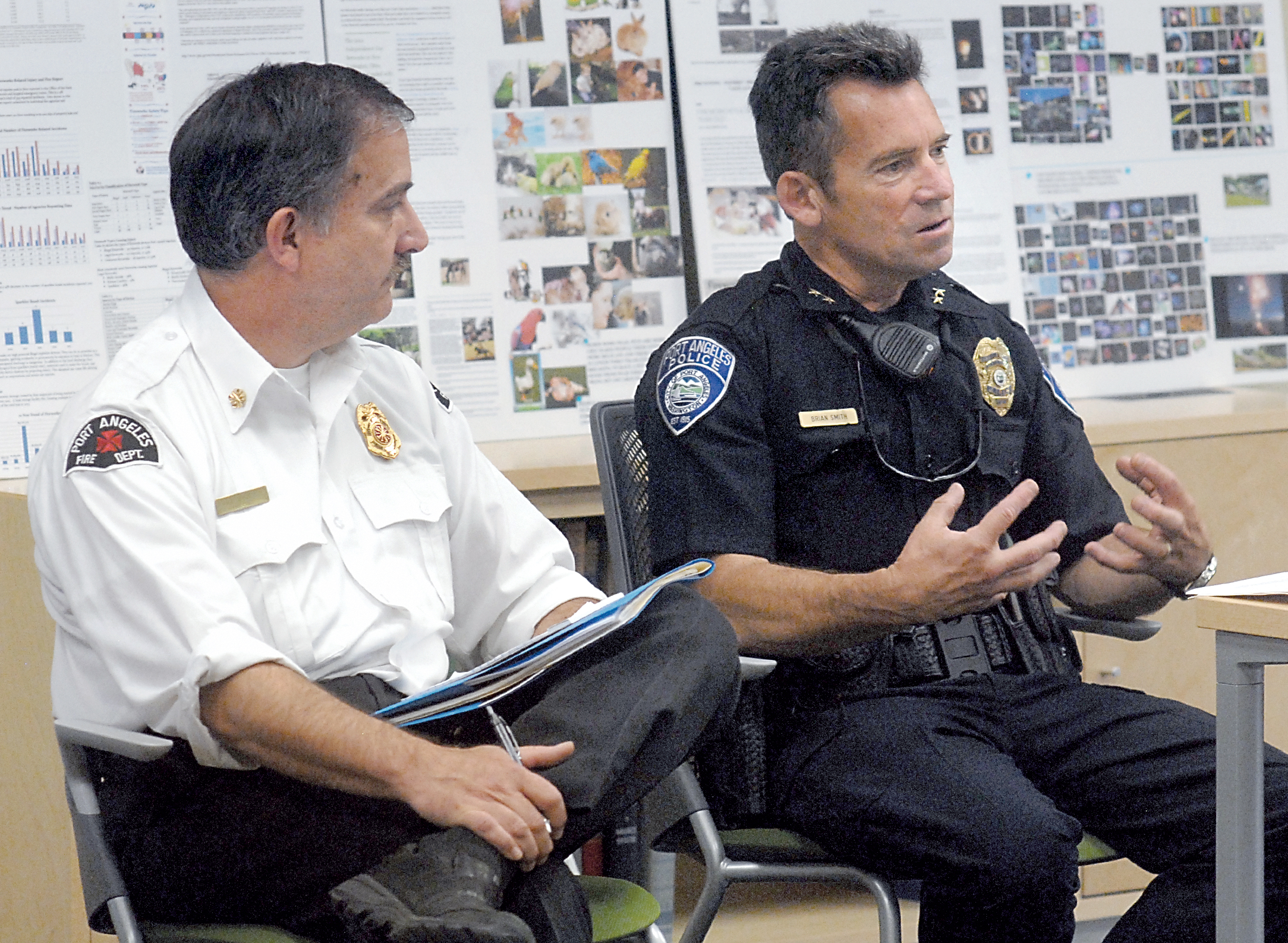 Port Angeles Deputy Police Chief Brian Smith