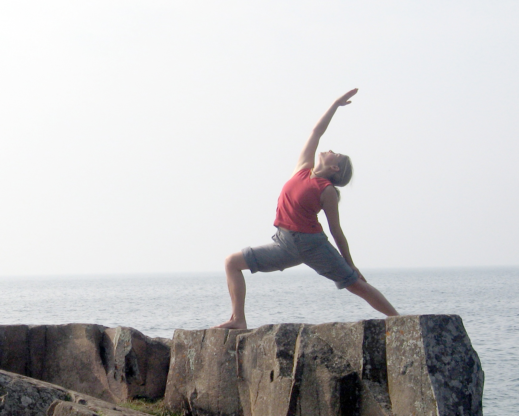 Yoga instructor Shayann Hoffer