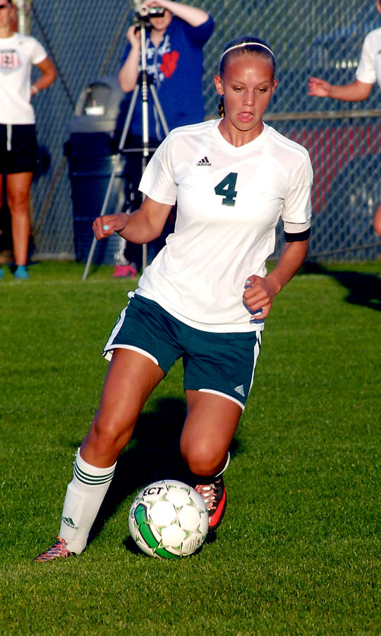 Port Angeles senior Maddie Boe has earned her third straight All-Peninsula Girls Soccer MVP as selected by area coaches and the sports staff of the Peninsula Daily News. Keith Thorpe/Peninsula Daily News