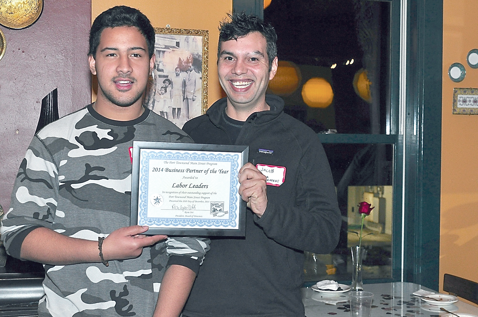 Labor Leaders representatives Darius Leasiolagi