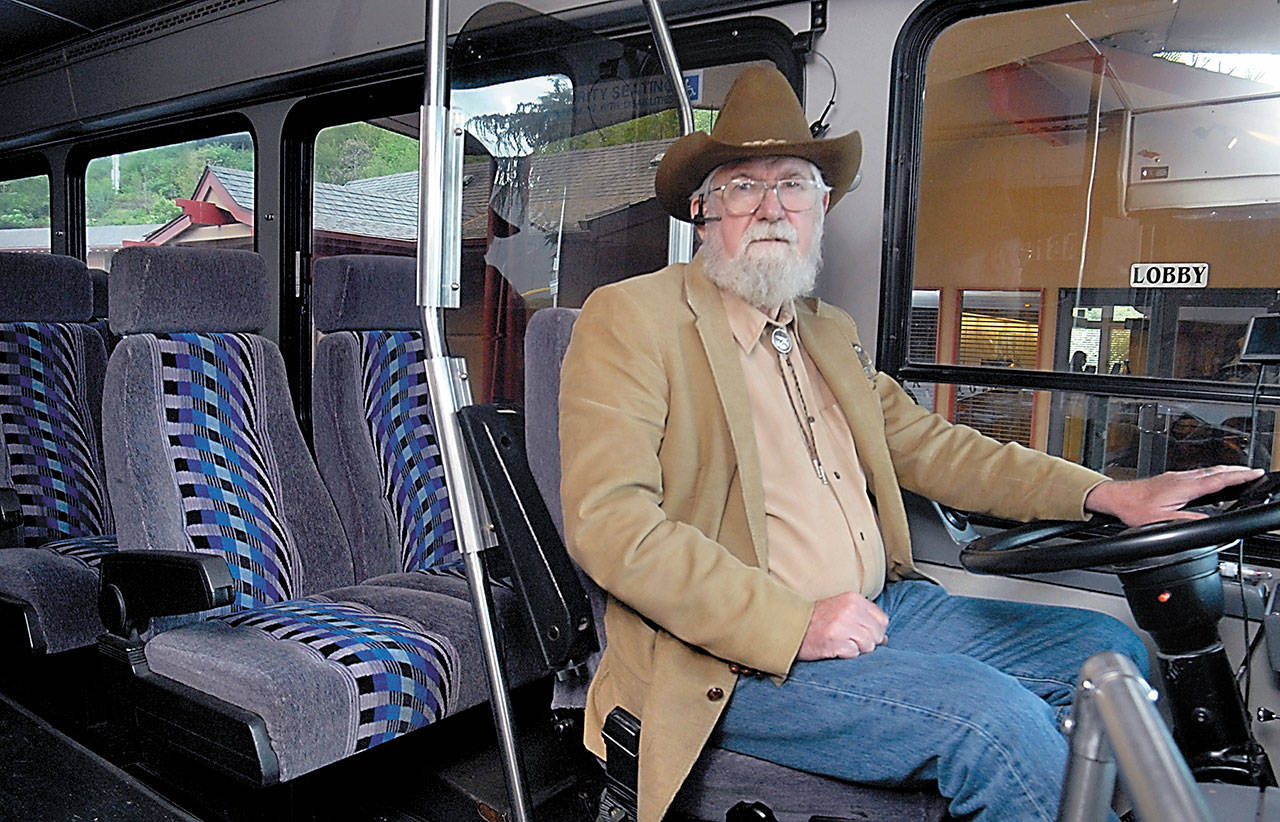 Willie Nelson, owner of All Points Charters & Tours, plans to retire from the chartered transportation business. (Keith Thorpe /Peninsula Daily News)