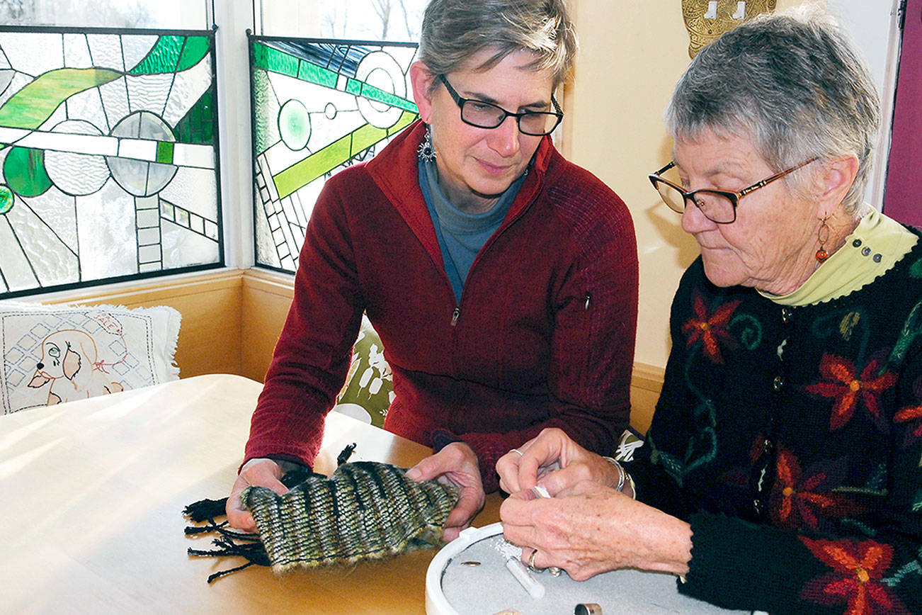 Artists weave a friendship through fiber art; Chimacum celebrates arts and crafts this weekend: