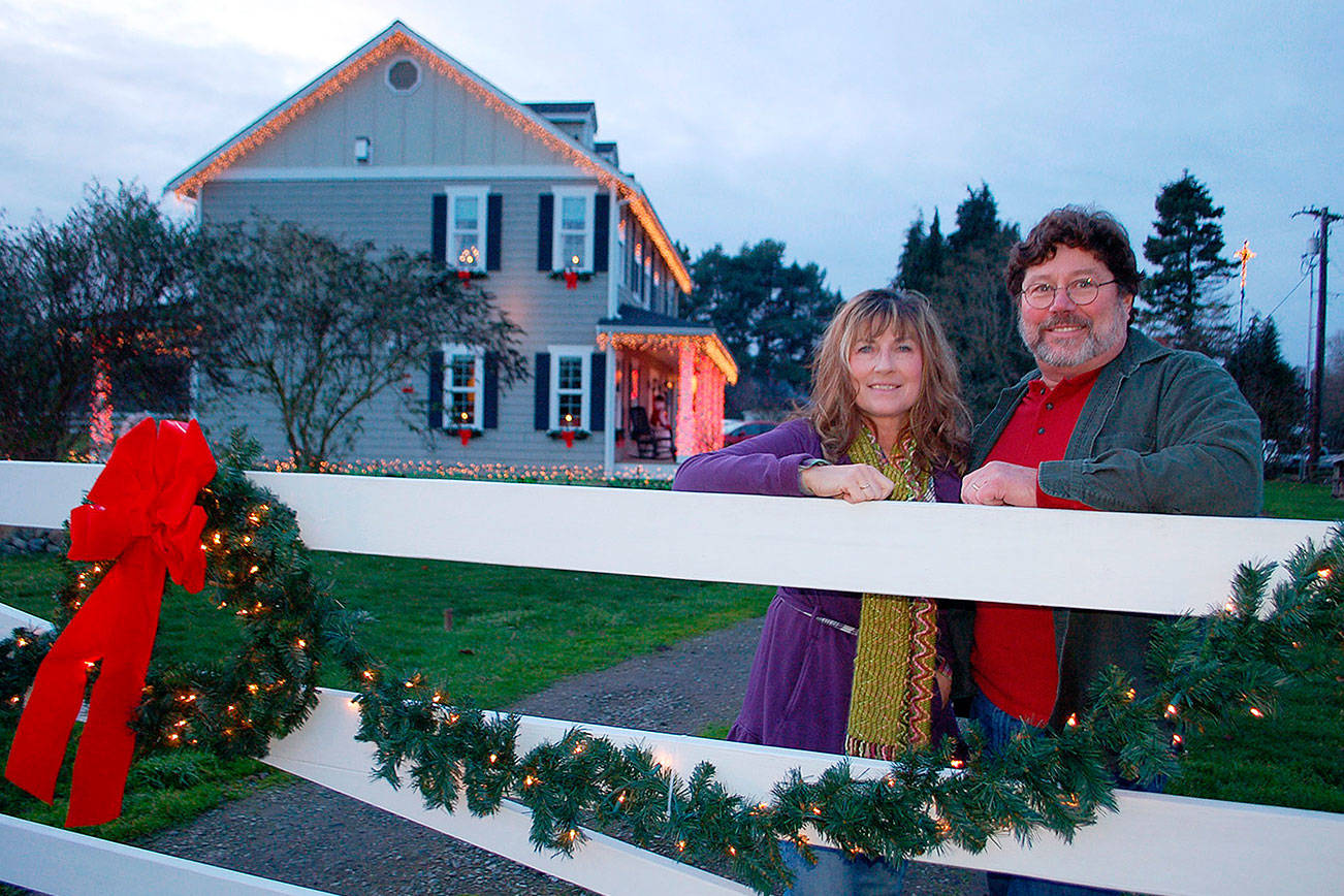Lights sparkle on the Peninsula for Christmas