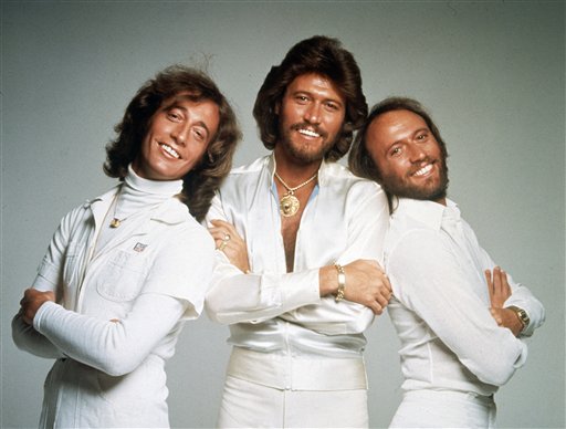 The Bee Gees in their 1979 "Saturday Night Fever" days: Robin