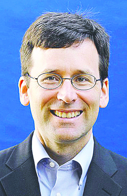 Bob Ferguson attended a meet-and-greet at the Port Angeles Library recently.