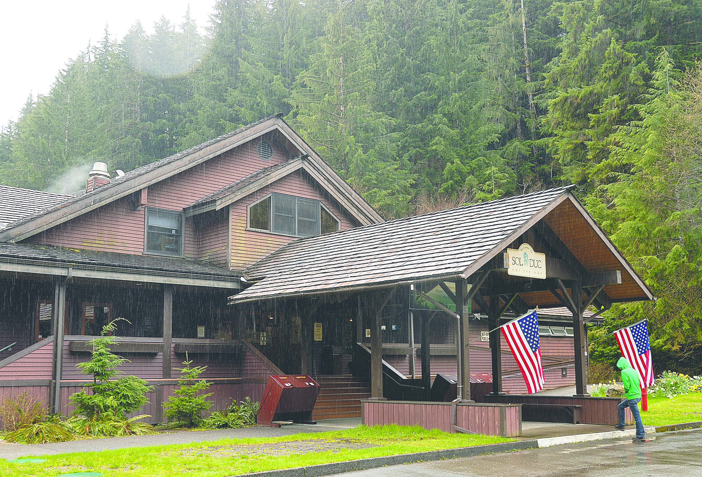 The National Park Service now runs the Sol Duc Hot Springs Resort. Chris Tucker/Peninsula Daily News