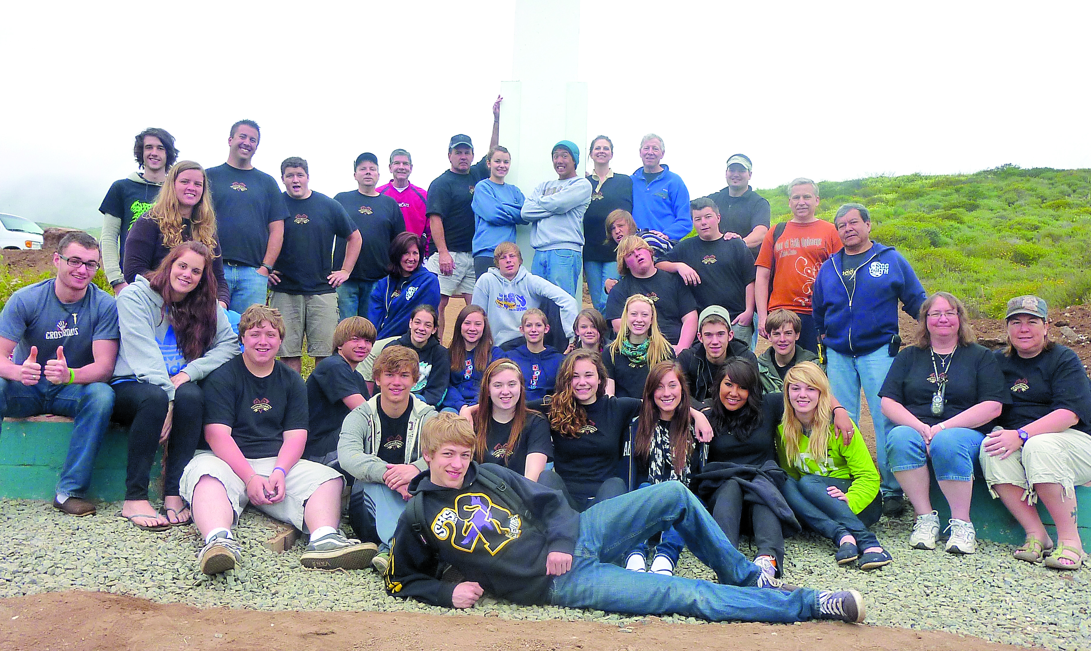 Members of the Sequim Community Church youth group