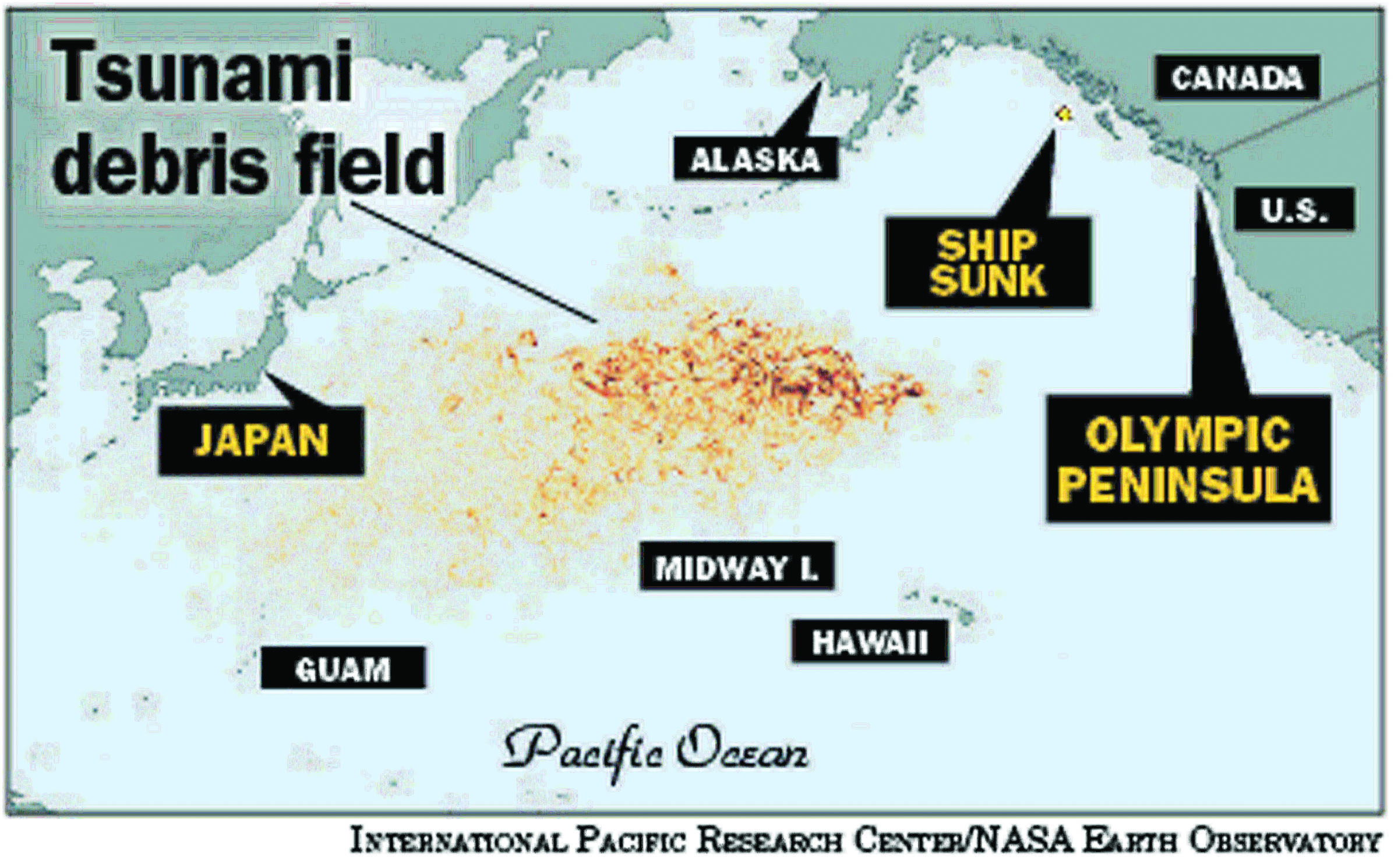 Japanese tsunami ghost ship's legacy: Debris happens
