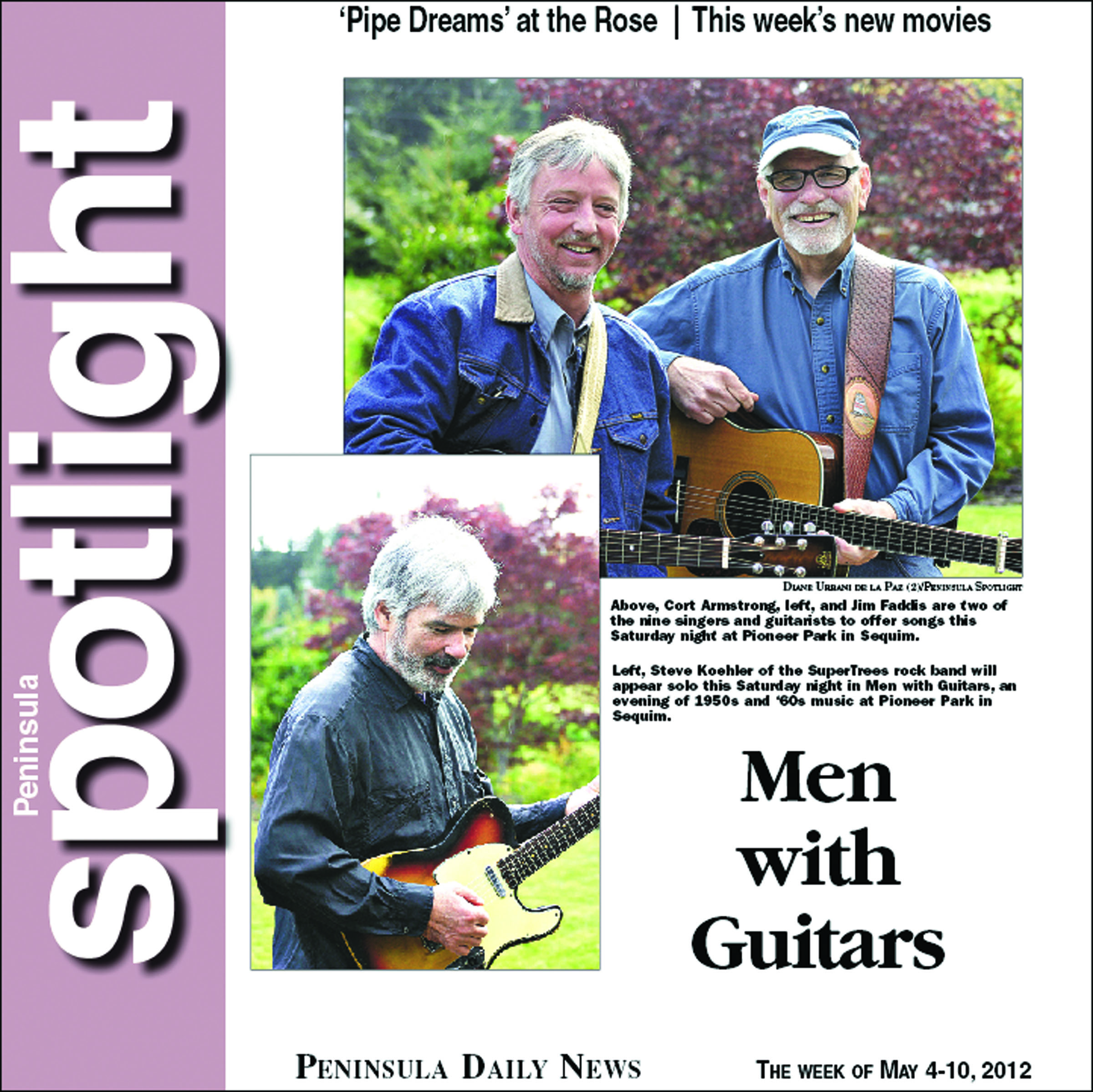 IN THE PENINSULA SPOTLIGHT: Guys and their guitars perform on Cinco de Mayo tonight for nonprofit