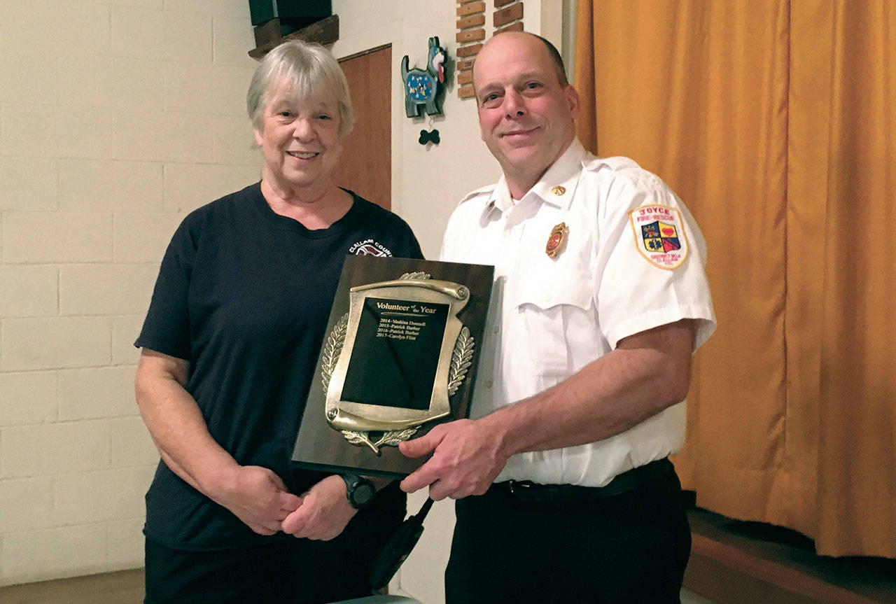 Fire district honors volunteers for 2017