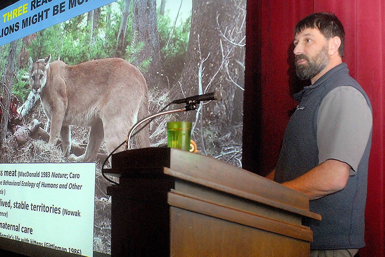 Researcher tells of surprises discovered about cougars