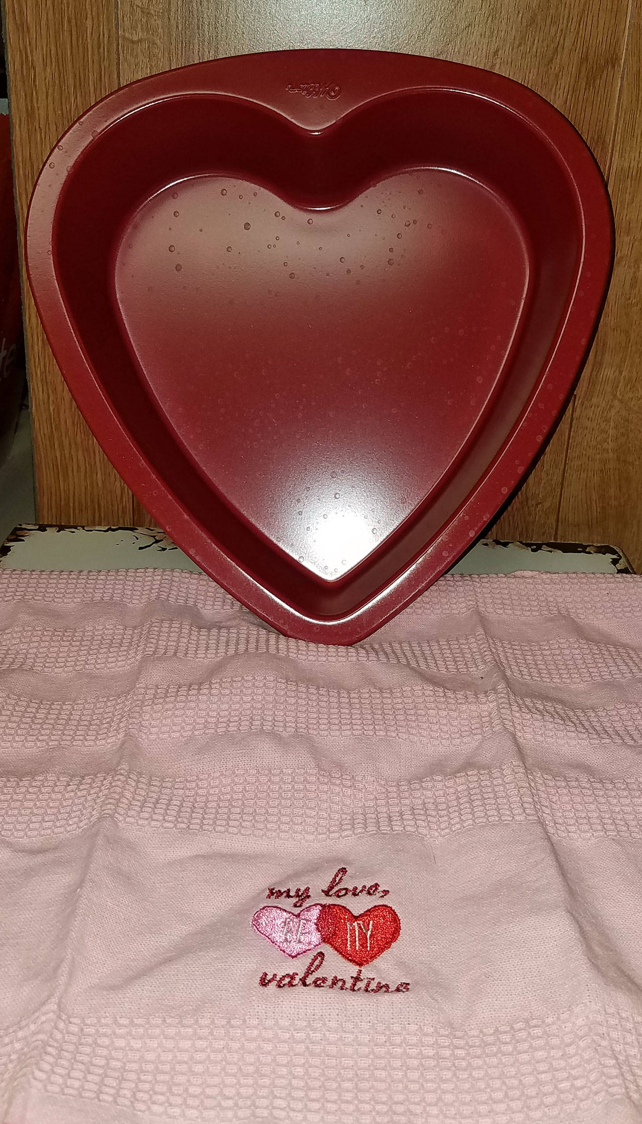 A heart-shaped mold can be used to shape Valentine’s Day meat loaf. (Emily Hanson/for Peninsula Daily News)