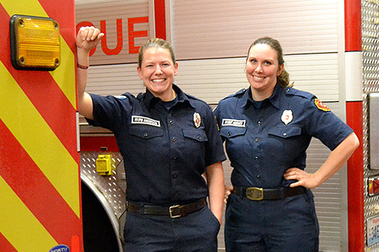 Anderson, Hughes named Firefighters of the Year