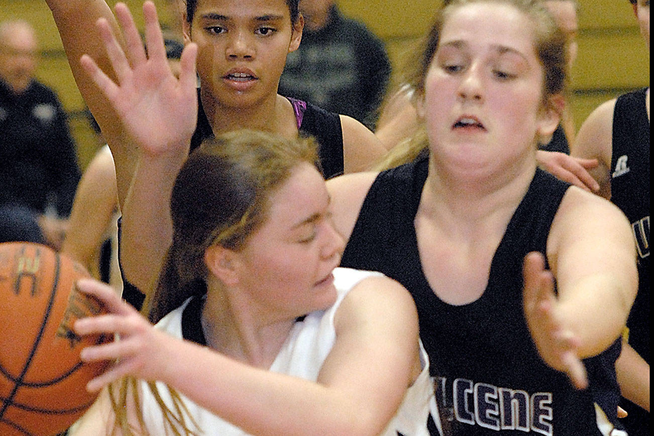 PREP GIRLS BASKETBALL: Clallam Bay holds off Quilcene’s upset bid at Tri-District