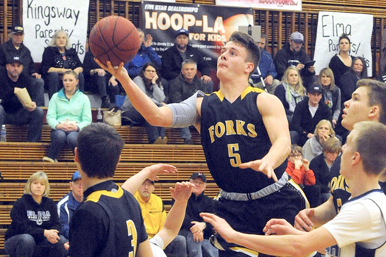 DISTRICT BASKETBALL ROUNDUP: Forks boys stay alive; Clallam Bay girls punch ticket to state regionals