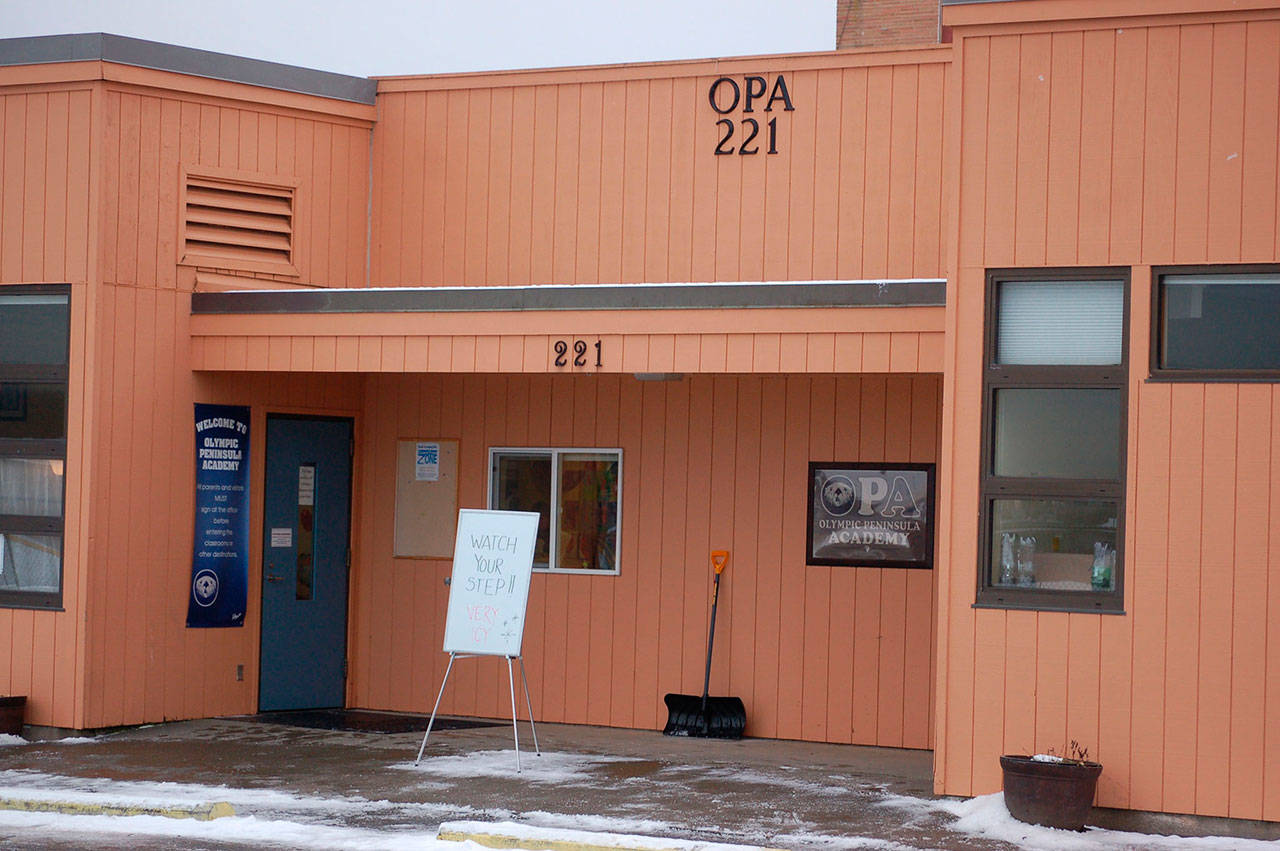 Olympic Peninsula Academy, an alternative learning experience program in Sequim School District, could potentially move its location in the future after the Sequim School Board and district approved a capital project option in January. (Erin Hawkins/Olympic Peninsula News Group)