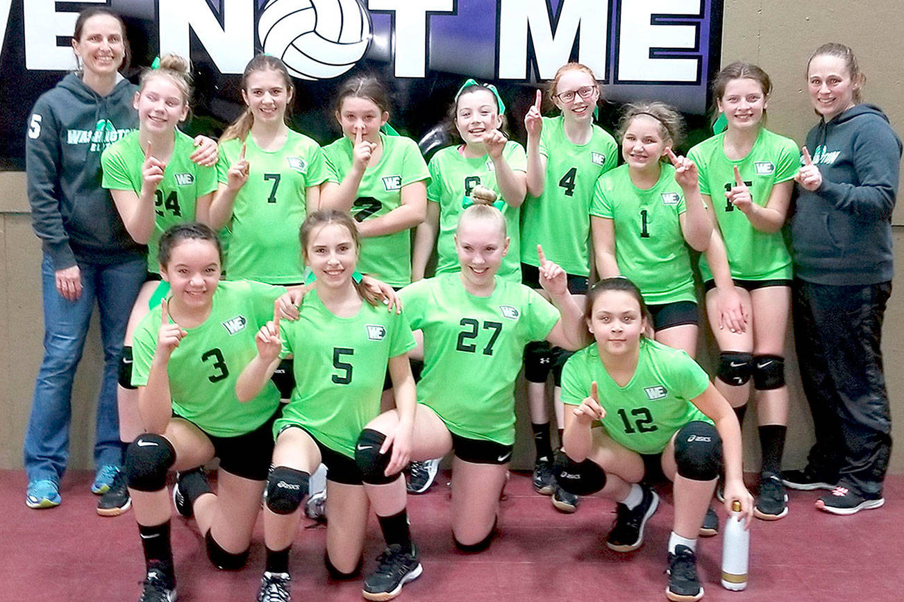 SPORTS BRIEFS: Washington U12 spikers win tourney; Four local teams win divisions at PA hoops tourney