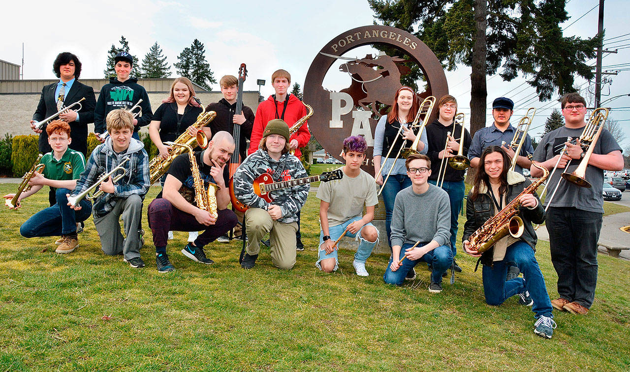 The Port Angeles High School Jazz Ensemble will perform at the Trivia Night Extravaganza on Saturday.