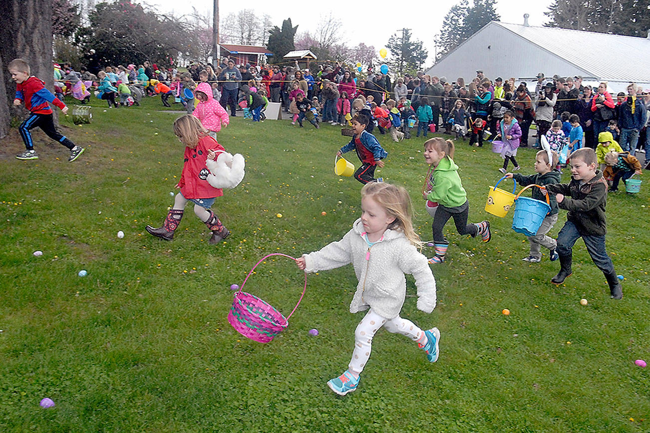 Children to look high and low for Easter eggs