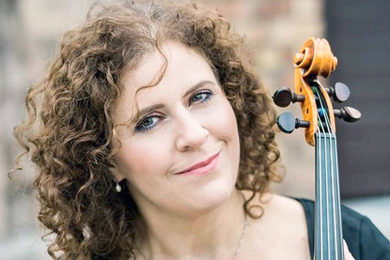 Violist Cheryl Landry Swoboda returns to her home town of Port Angeles for a concert of Brahms, Bartok and Berlioz this Saturday, March 31.
