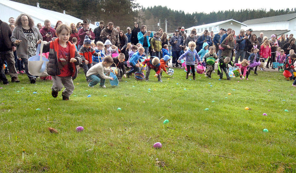 PHOTO GALLERY Easter egg hunts continue today on Peninsula Peninsula