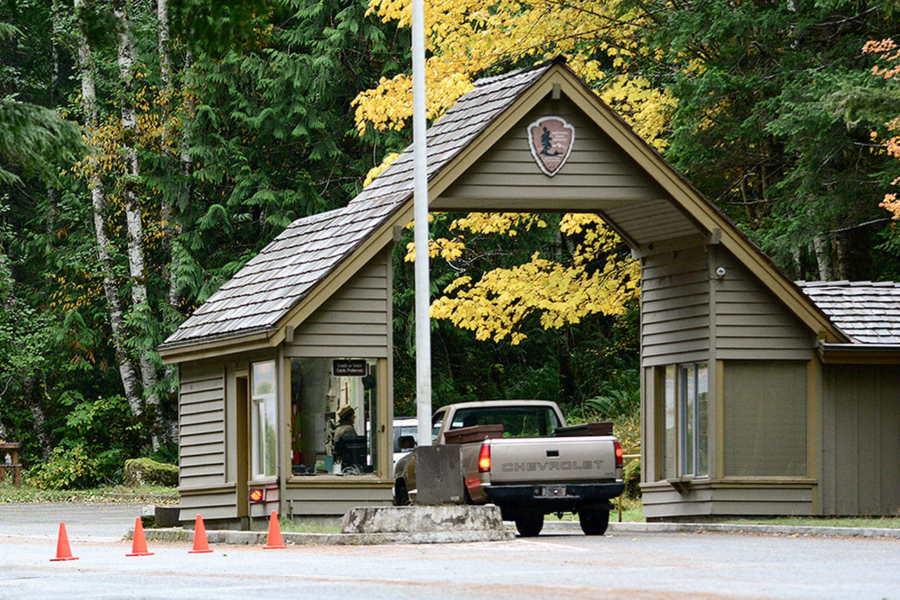 The National Park Service is considering raising entrance fees at Olympic National Park in an effort to work on a maintenance backlog. (Jesse Major/Peninsula Daily News)