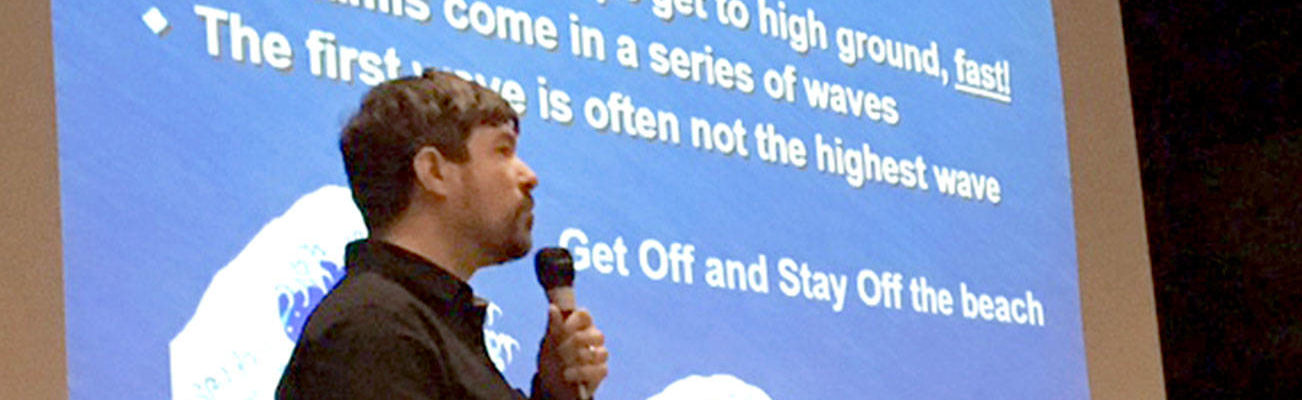 Tsunami Roadshow to provide information in Jefferson, Clallam counties