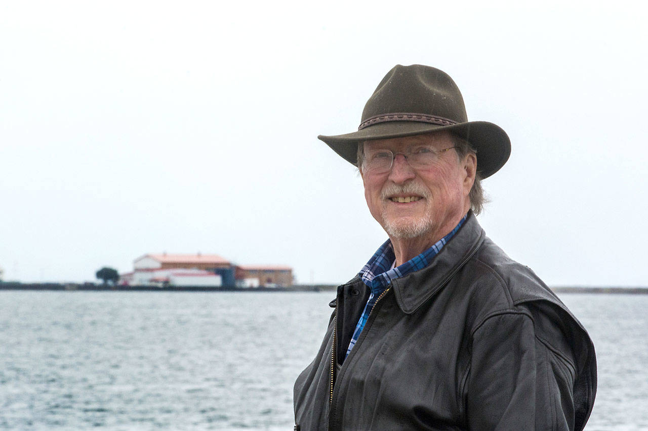 Alan Barnard is preparing an application to the U.S. Coast Guard in hopes of seeing Clallam County designated as a Coast Guard Community. (Jesse Major/Peninsula Daily News)