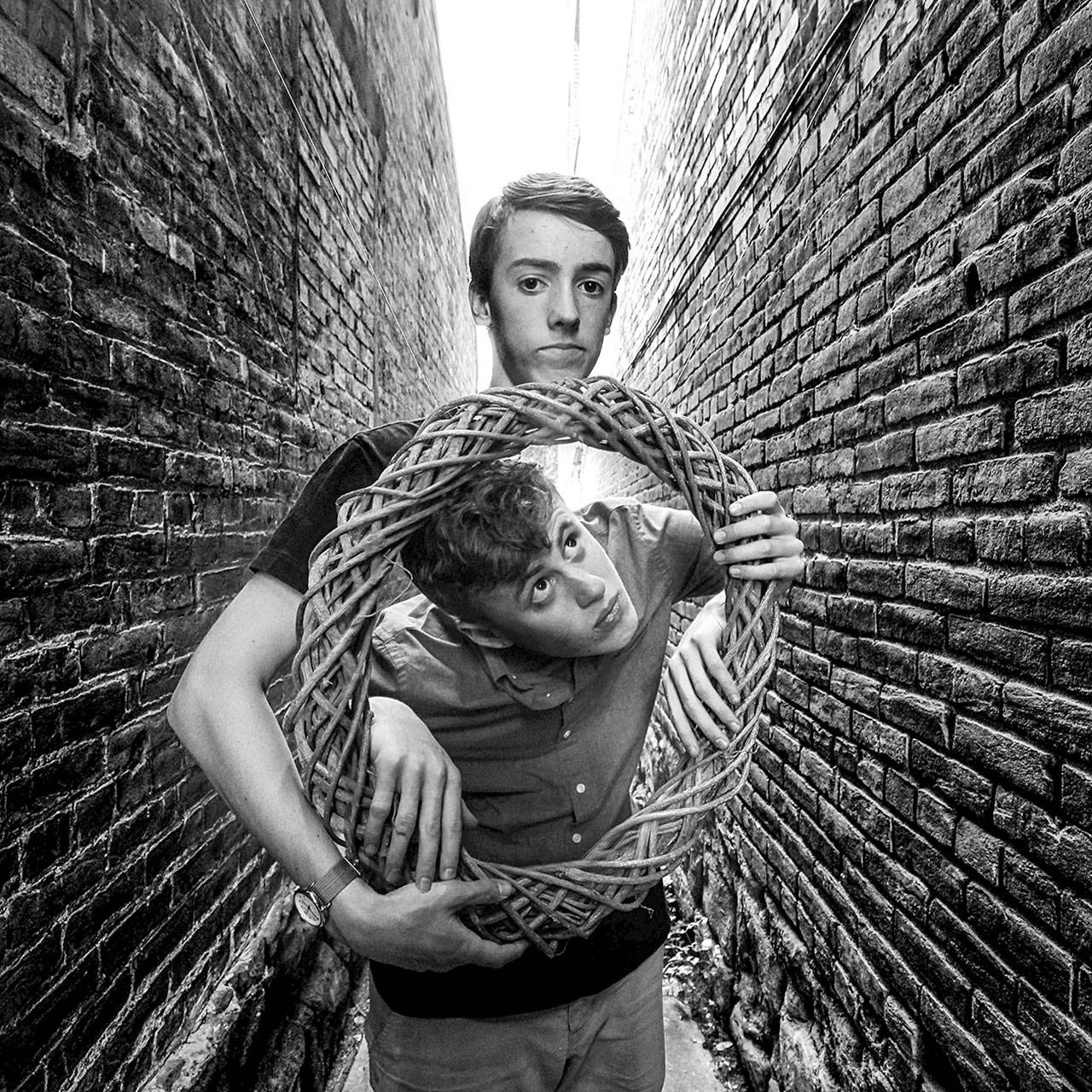 Work by the previous winner of the Teen Photography Contest, Luke Anderson, is pictured.